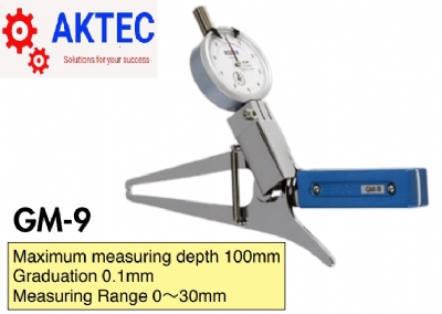 Thước cặp ngoài TECLOCK GM-9 (0～30mm/0.1mm)