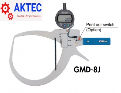 Thước cặp ngoài TECLOCK GMD-8J (0～80mm/0.1mm)